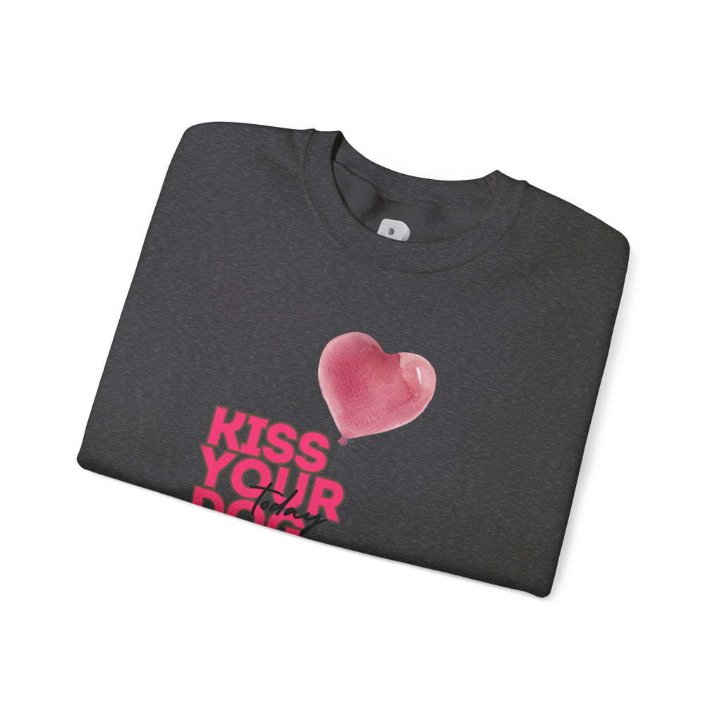 Kiss Your Dog Crewneck Sweatshirt