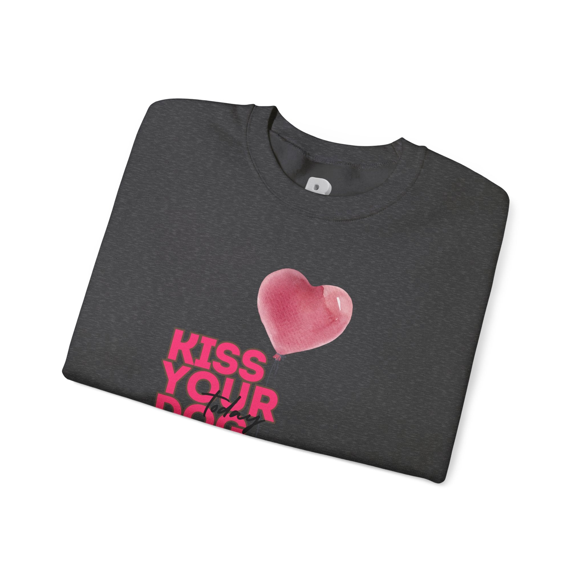 Kiss Your Dog Crewneck Sweatshirt