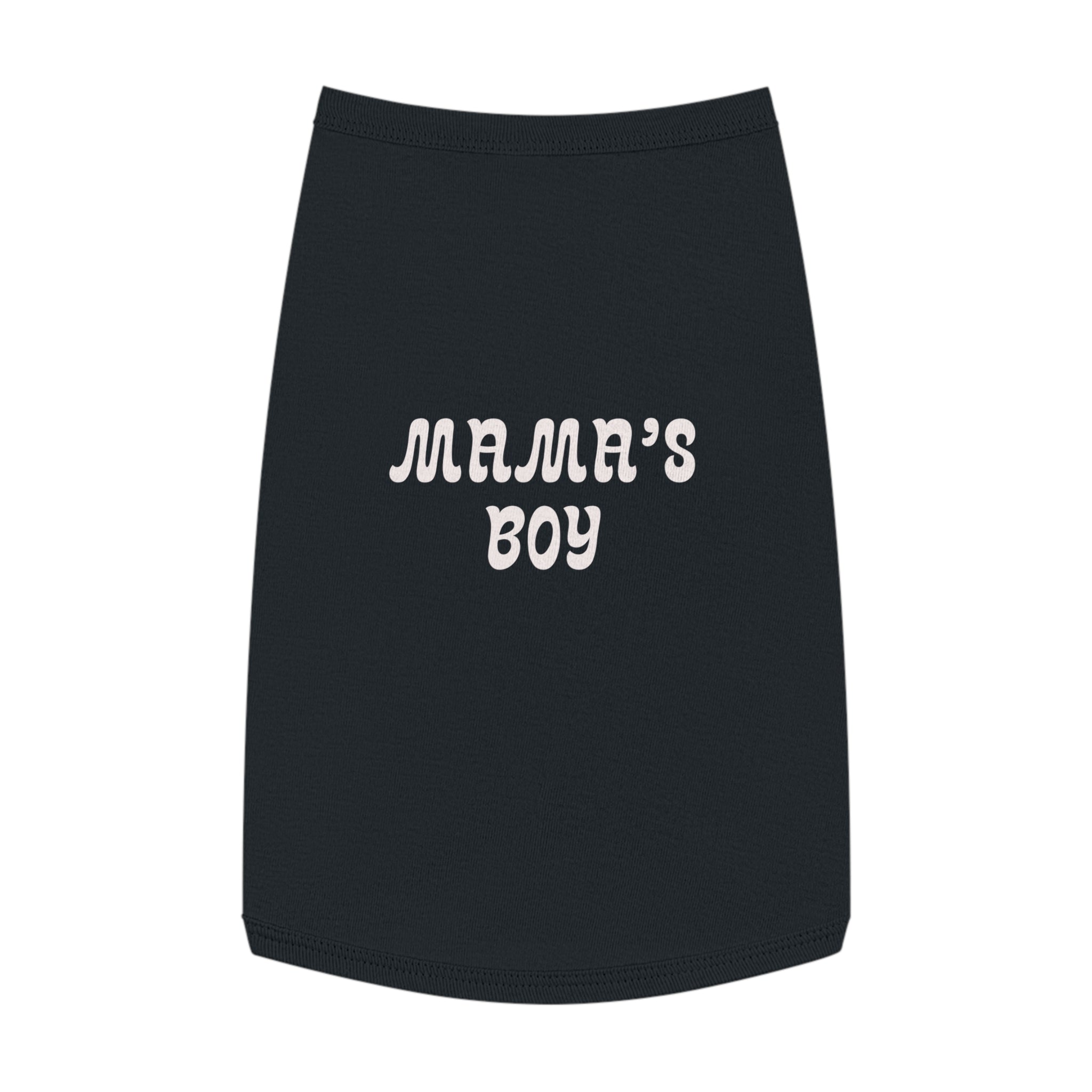 Mama's Boy Pet Tank Top - Cute Soft Dog Tee