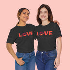 Dog Lover Tee - "LOVE My Dog > People" Paw Print Graphic T-Shirt