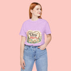 Dog Mom T-Shirt – Floral Heart Paw Design