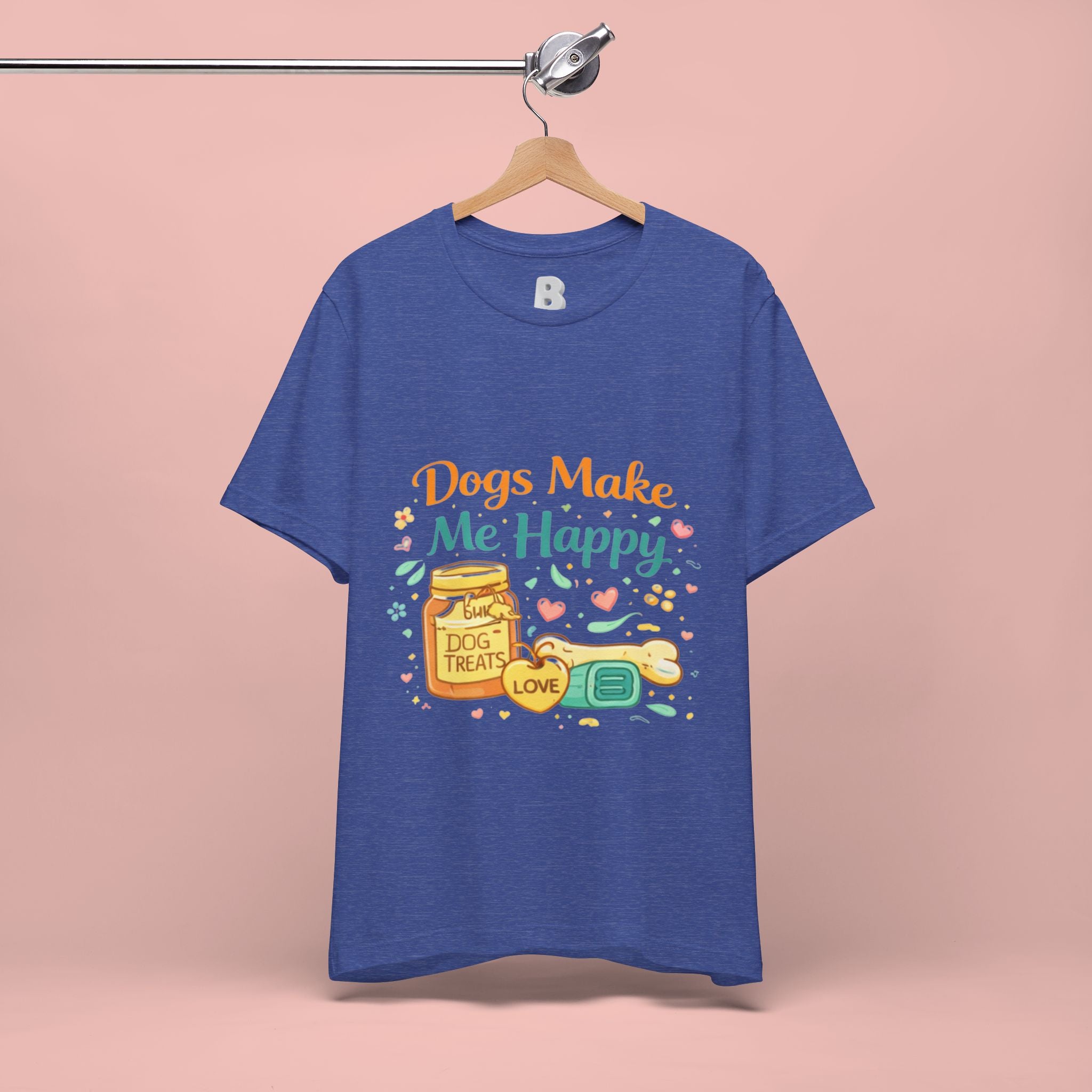Dogs Make Me Happy T-Shirt