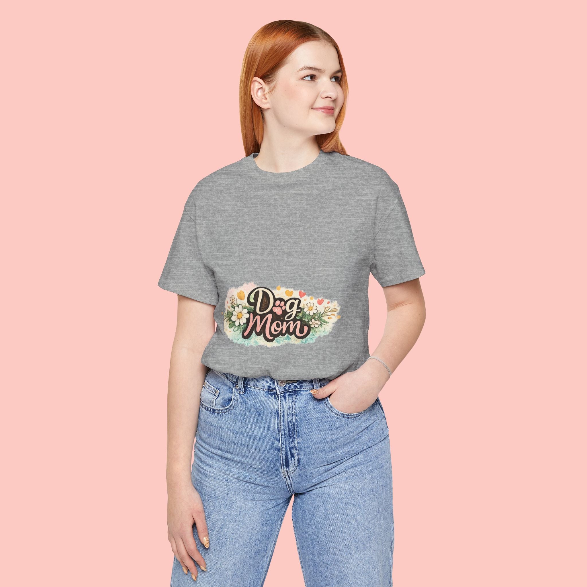 Dog Mom Floral Tee