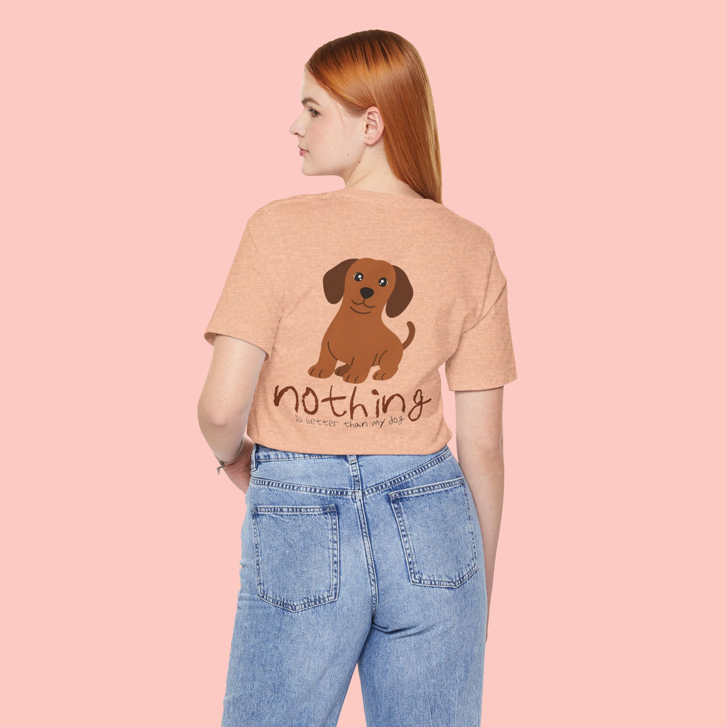 Dachshund Dog Tee — “Nothing Is Sweeter Than My Dog” Graphic T-Shirt