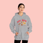 Dog Mom Hoodie – Cute Dog Paw & Bone Graphic Sweatshirt