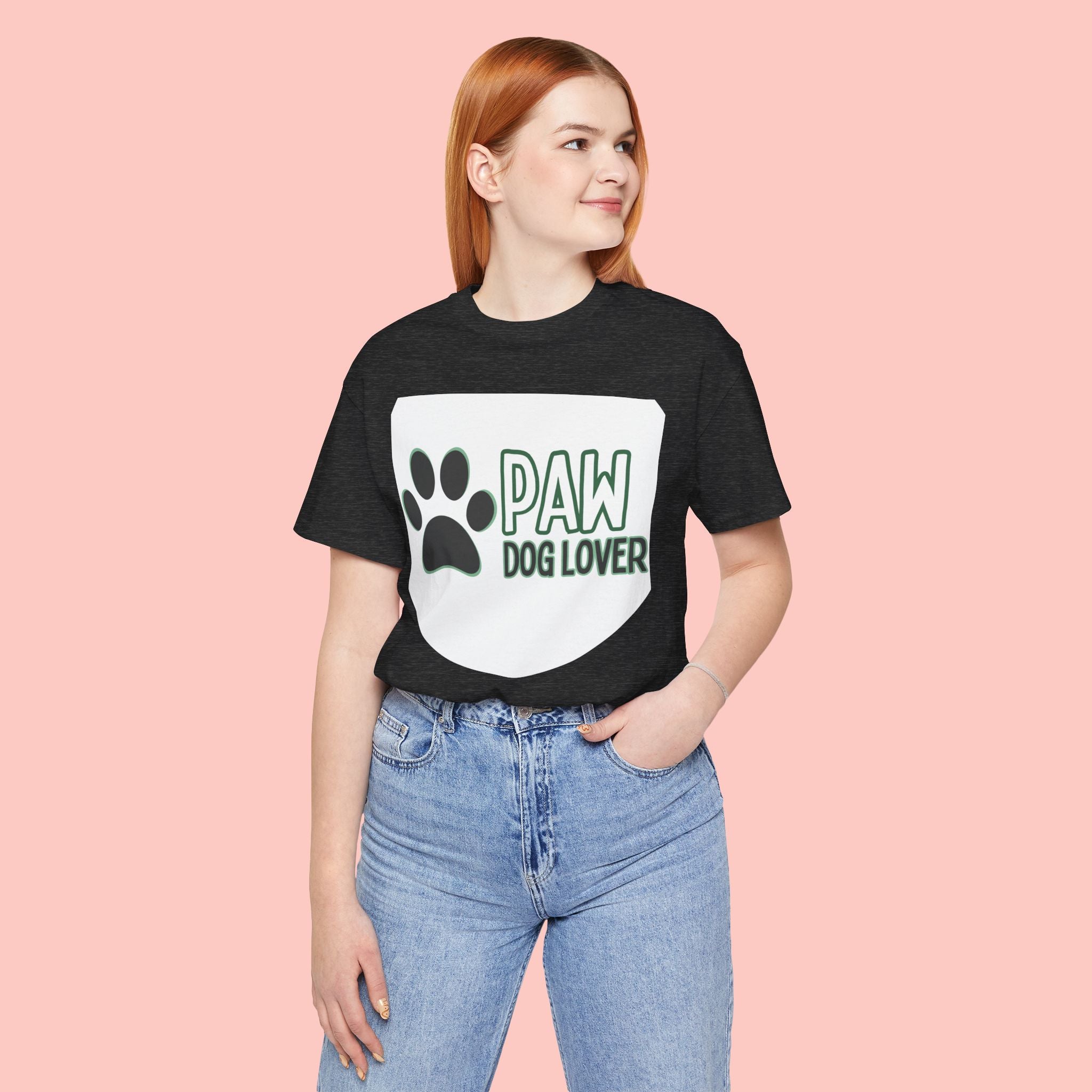 Paw Dog Lover T-Shirt — Cute Paw Print Tee for Dog Owners