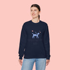 Dog Lover Crewneck Sweatshirt - "My Dog Is My Favorite Child" Graphic