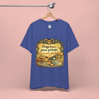 Dogs Leave Paw Prints Tee – Vintage Pet Lover T‑Shirt