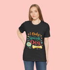 Dog Lover T‑Shirt – "I Only Speak Dog" Cute Paw & Bone Graphic Tee