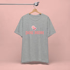 Dog Mom T-Shirt — Pink Paw Graphic Tee for Dog Lovers