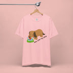 Dog T-Shirt — Cute Dachshund "how cute my child" Graphic Tee