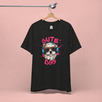 Cute Dog Tee — Headphones Puppy Graphic T-Shirt