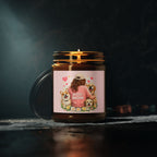 Dog Mom Soy Candle — Amber Jar Scented Candle (Multi-Size)
