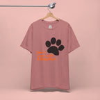 Don’t Mess With A Dog Mom T-Shirt — Paw Print Tee for Dog Lovers