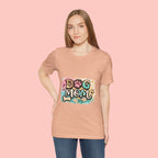 Dog Mom T-Shirt – Cute Paw Print Graphic Tee for Pet Lovers