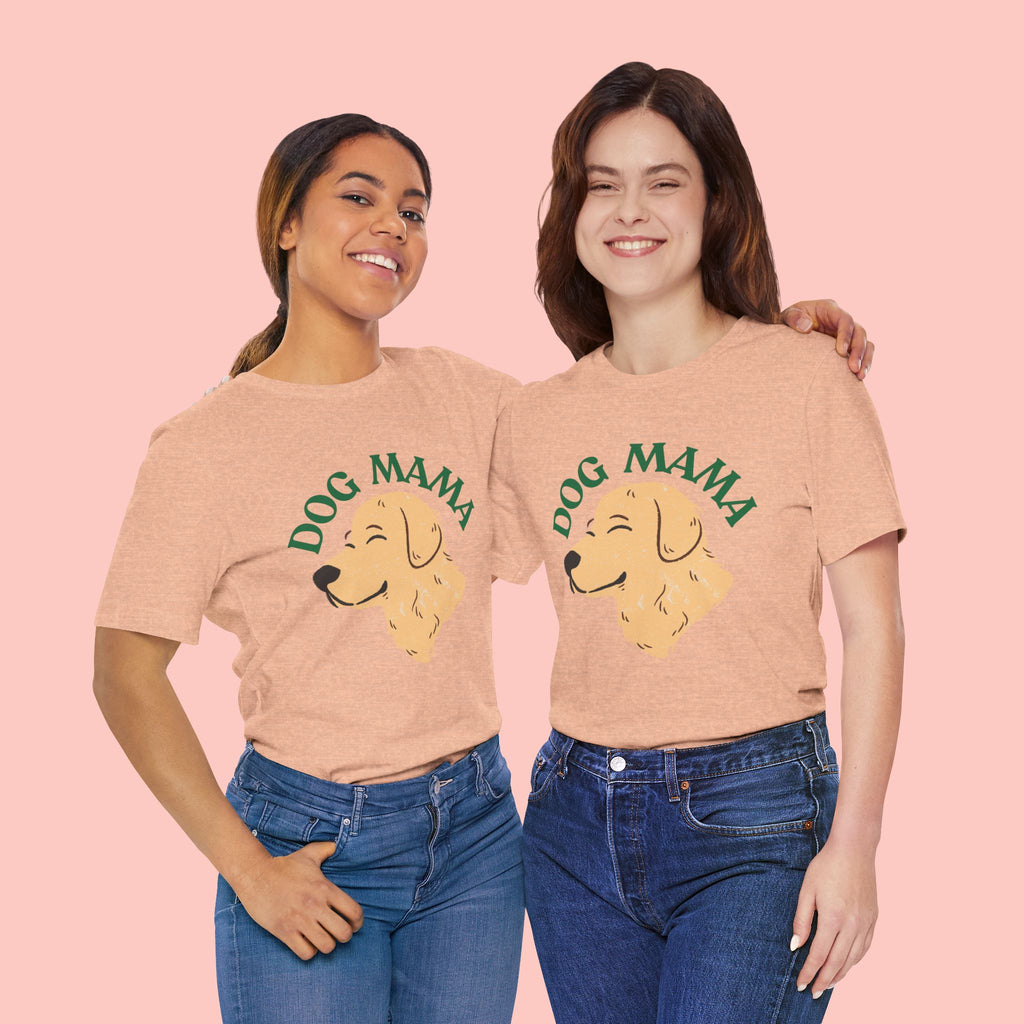 Dog Mama T-Shirt – Golden Retriever Graphic Tee