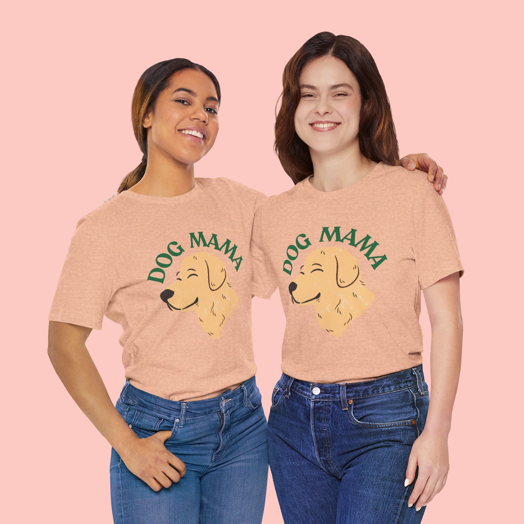 Dog Mama T-Shirt – Golden Retriever Graphic Tee