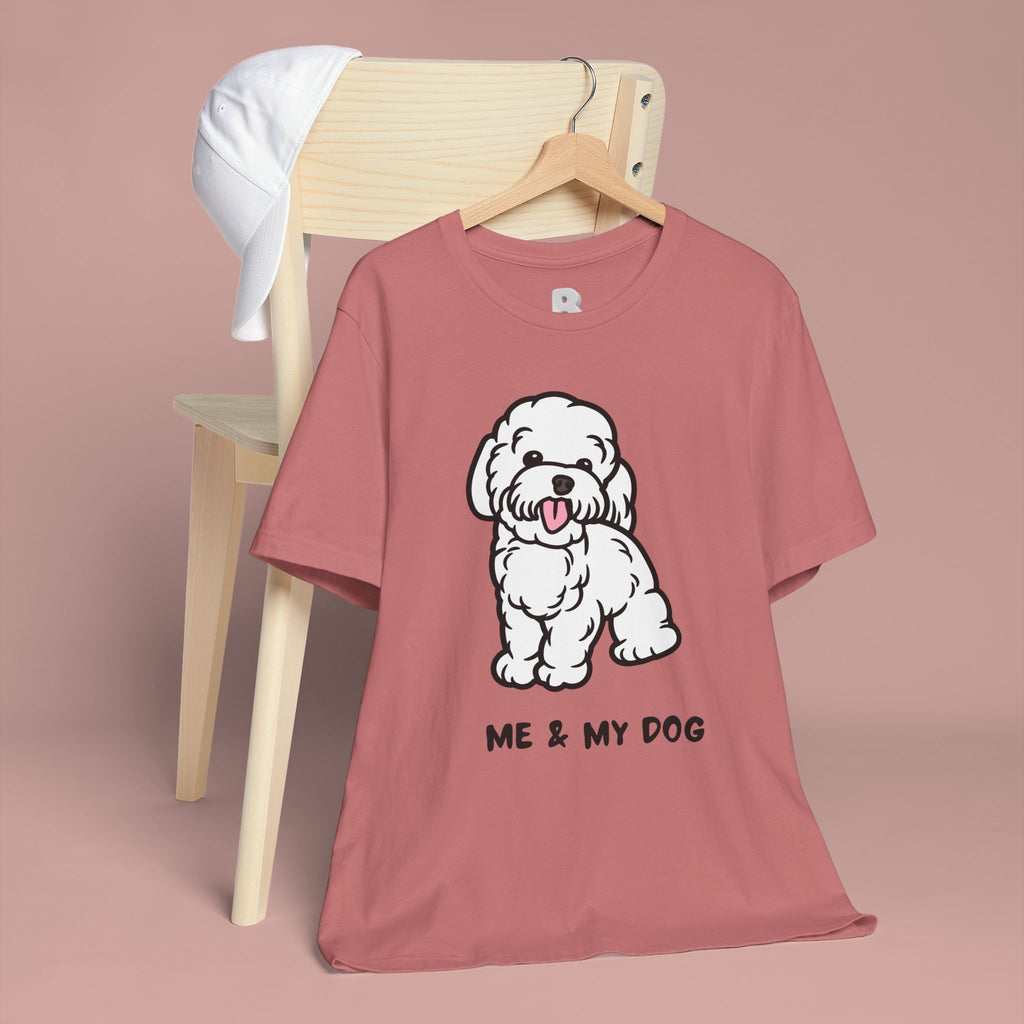 Me & My Dog T-Shirt — Cute Cartoon Puppy Tee for Dog Lovers