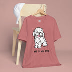 Me & My Dog T-Shirt — Cute Cartoon Puppy Tee for Dog Lovers