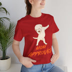 Mom Approved Tee — Dab Dog Graphic T‑Shirt