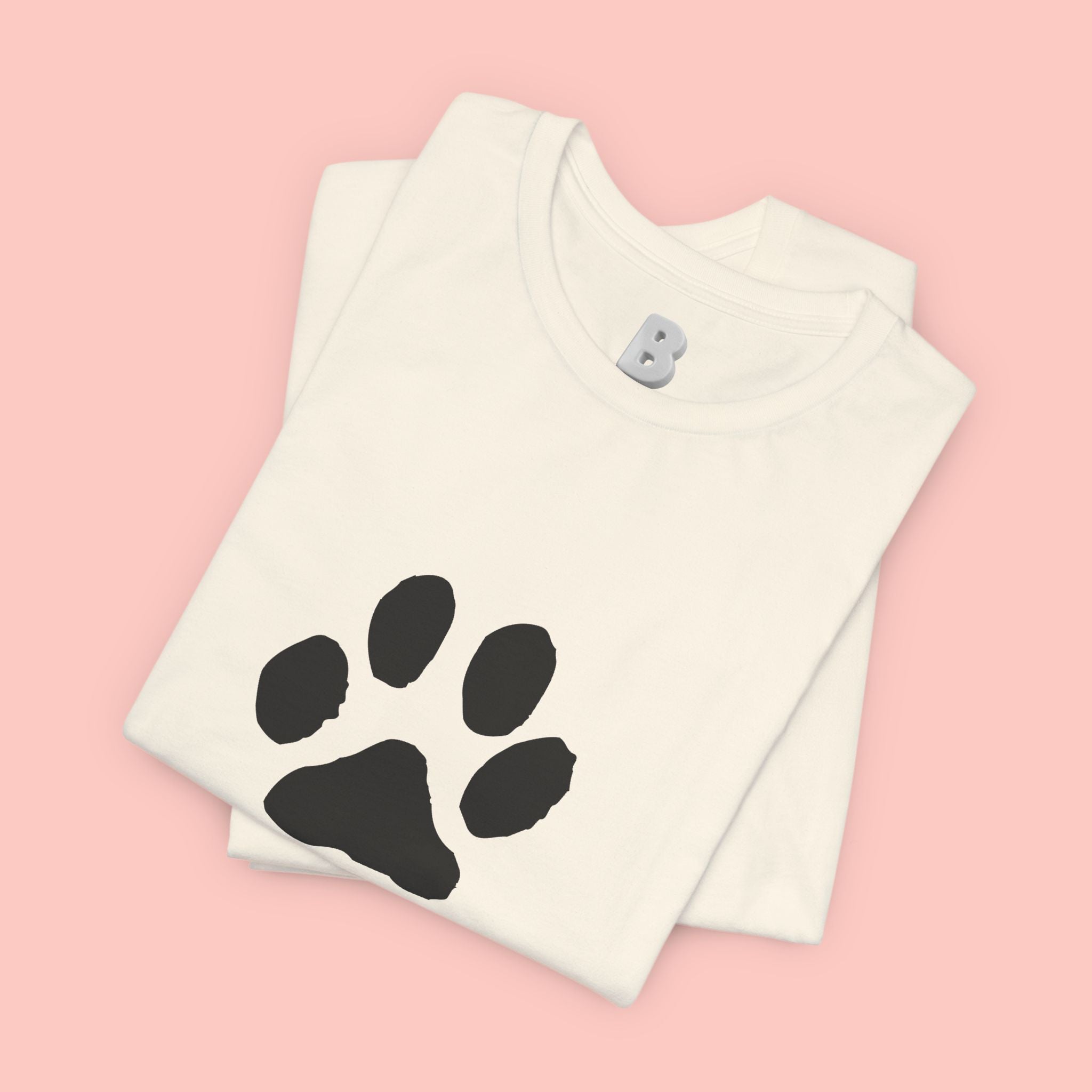 Paw Is My Favourite T‑Shirt — Dog Lover Paw Print Tee