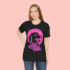 All Smiles Mom's Rules T-Shirt — Cute Pink Dog Graphic Tee for Moms & Pet Lovers