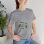 Proud Dog Mom T-Shirt – Cute Paw Print & Puppy Graphic Tee