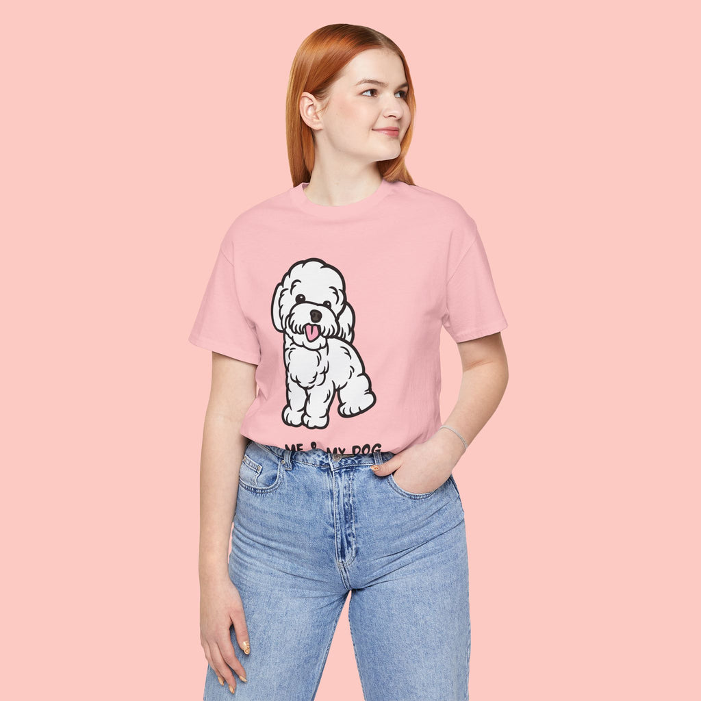 Me & My Dog T-Shirt — Cute Cartoon Puppy Tee for Dog Lovers