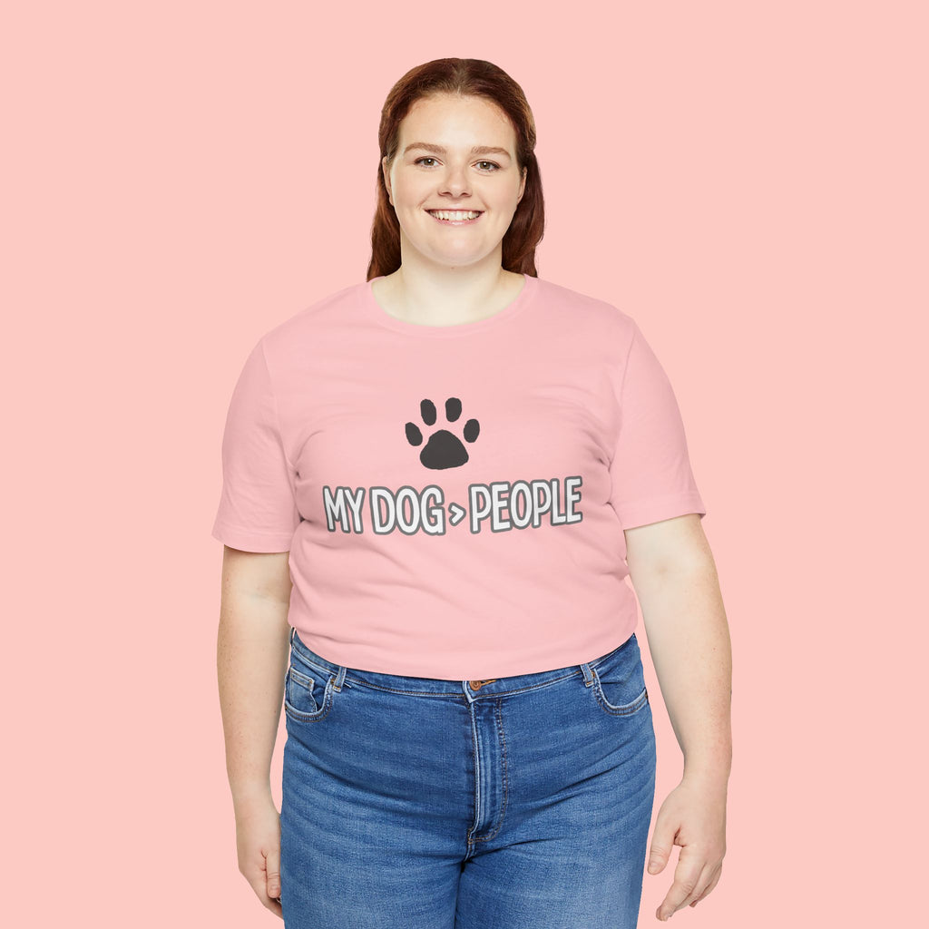 My Dog People T-Shirt — Dog Paw Graphic Tee for Dog Lovers