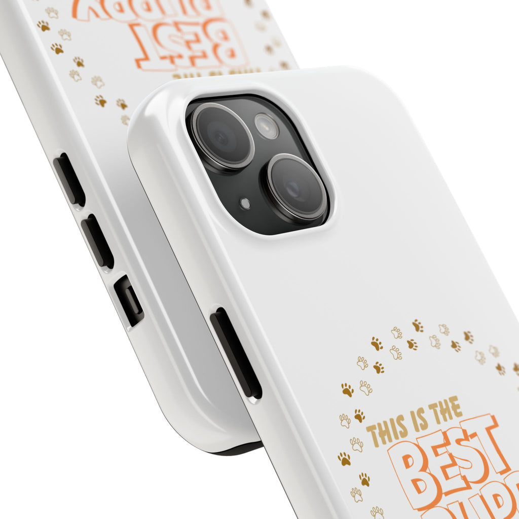 Best Puppy Phone Case — Cute Paw Print Tough Phone Case