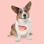 Bandana Collar — "Official Mom's Baby" Pet Bandana for Dogs & Cats