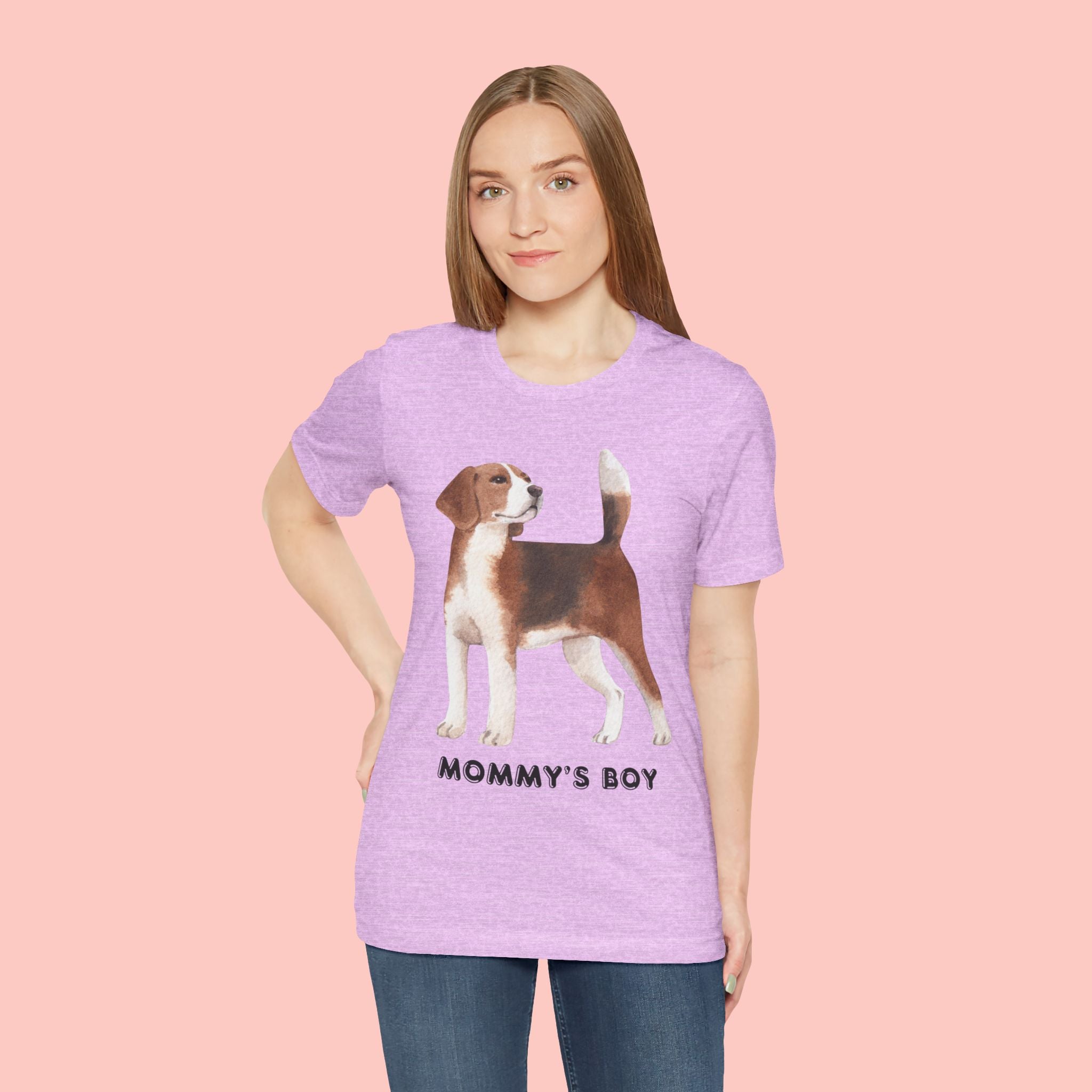 Mommy's Boy Beagle T-Shirt — Cute Dog Lover Tee