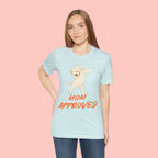 Mom Approved Tee — Dab Dog Graphic T‑Shirt