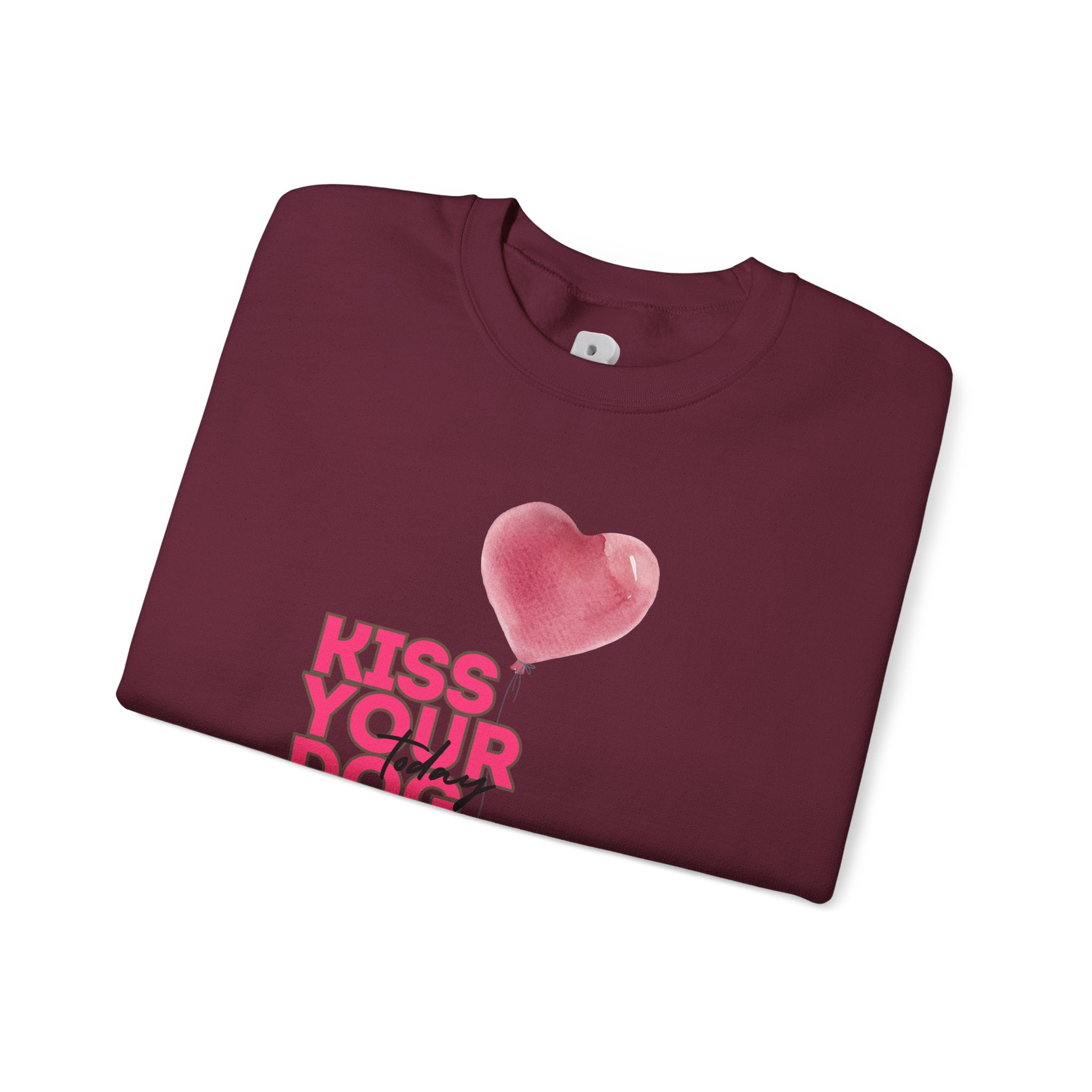 Kiss Your Dog Crewneck Sweatshirt