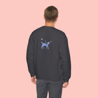 Dog Mom Crewneck Sweatshirt — "My Dog Is My Favorite Child" Graphic