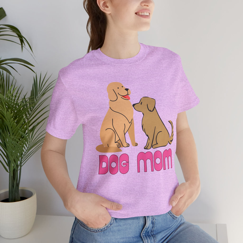 Dog Mom T‑Shirt — Cute Retro Dogs Graphic Tee for Dog Lovers
