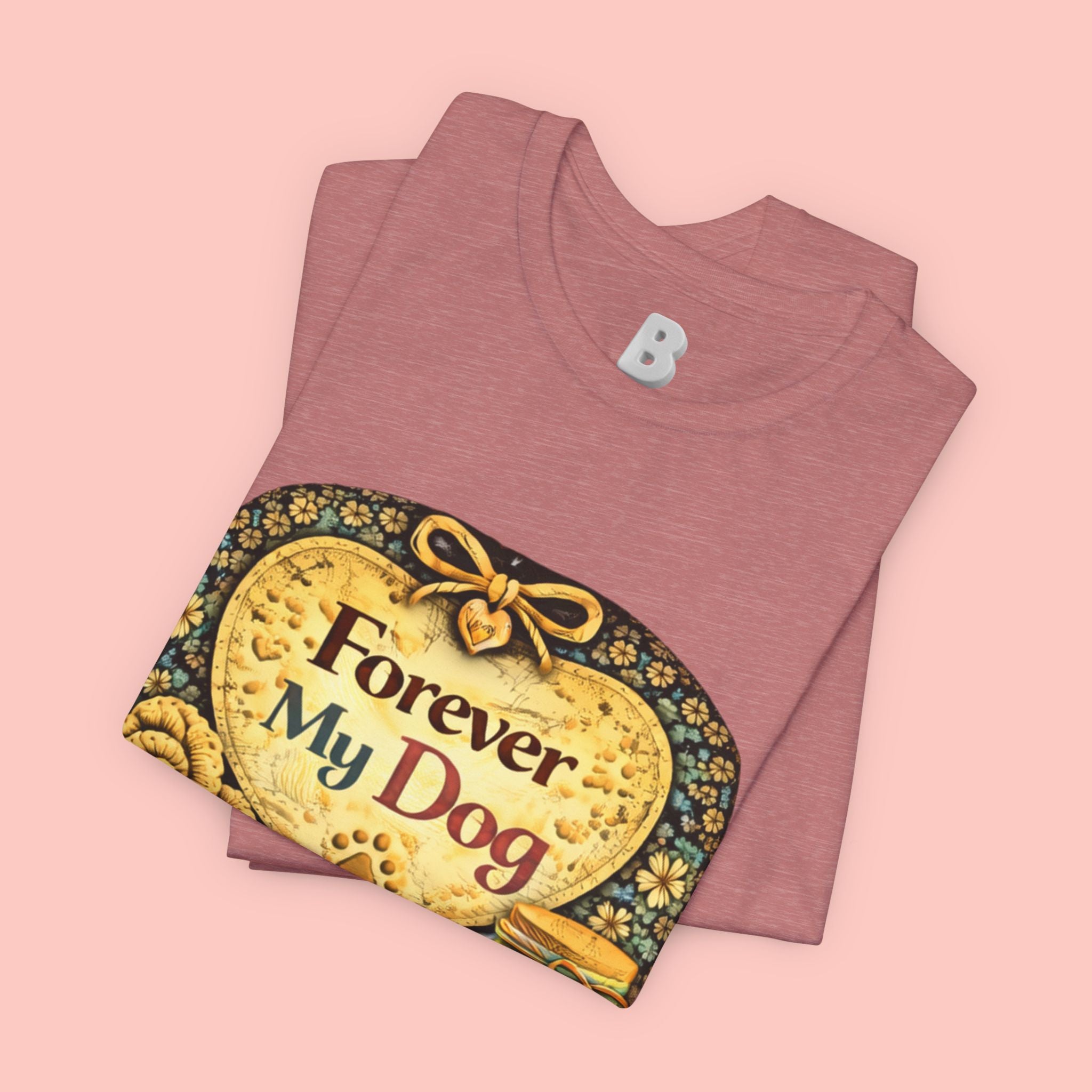 Dog T-Shirt — "Forever My Dog" Vintage Pet Lovers Tee
