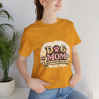 Dog Mom T-Shirt – "Loving My Dog Life" Cute Paw Print Tee for Pet Moms