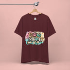 Dog Mom T-Shirt – Cute Paw Print Graphic Tee for Pet Lovers