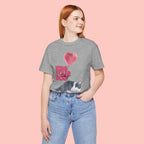 Kiss Your Dog T-Shirt — Cute Corgi with Heart Balloon Pet Lover Tee