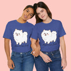 Cute Fluffy Pomeranian Tee — "Mom's Cute Child" Dog T-Shirt