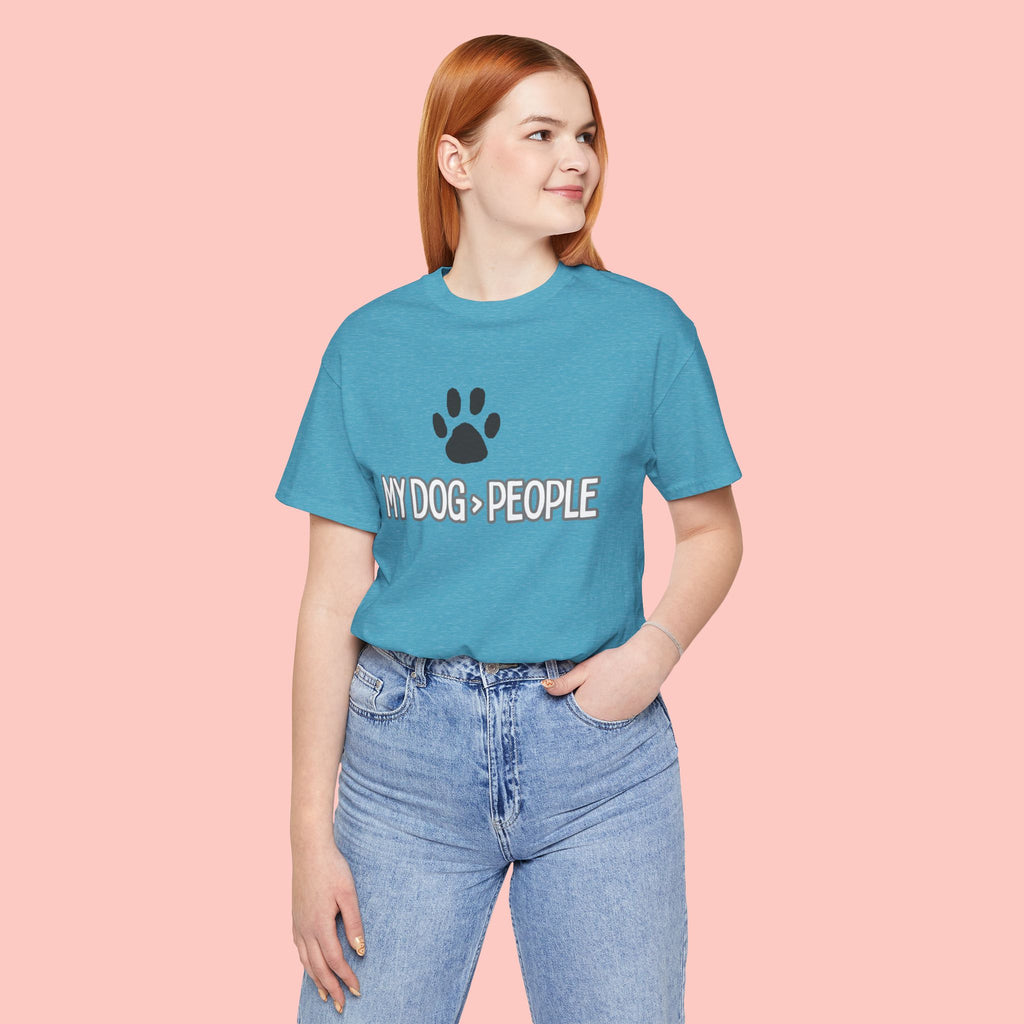 My Dog People T-Shirt — Dog Paw Graphic Tee for Dog Lovers