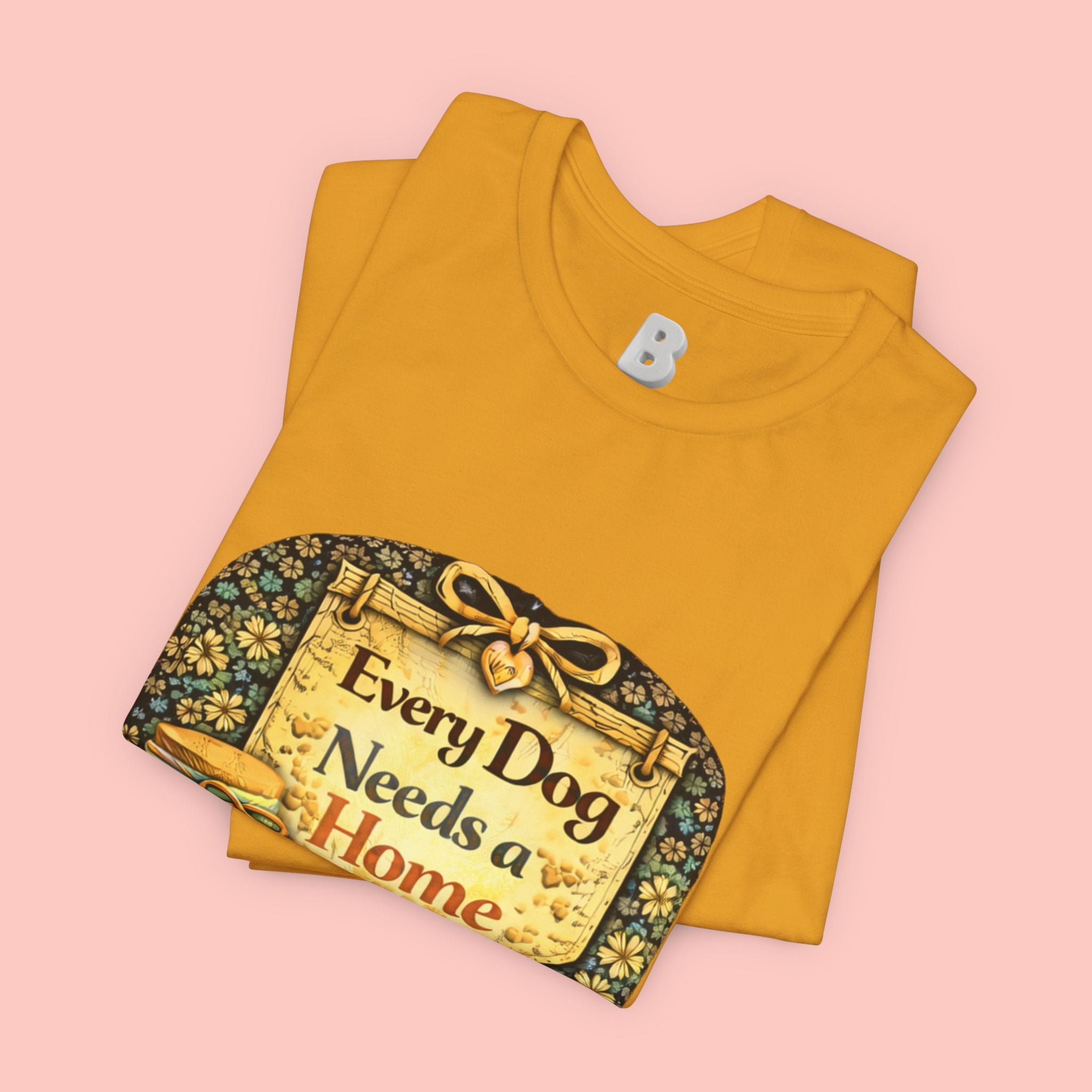 Dog Rescue Tee — "Every Dog Needs a Home" Shelter Support T-Shirt