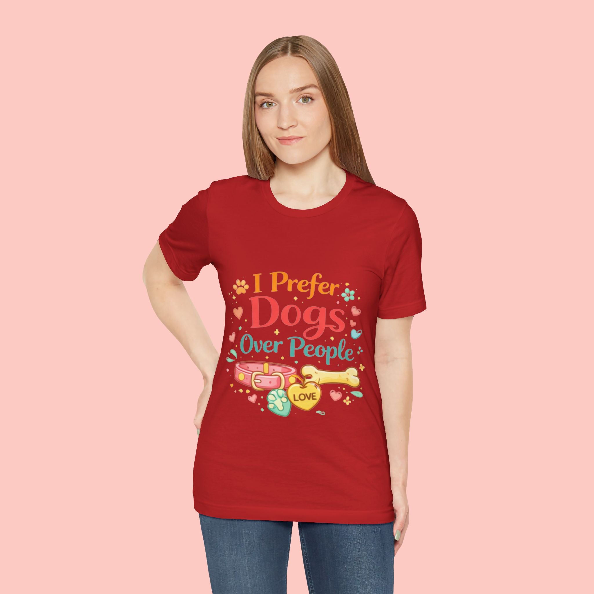 I Prefer Dogs Over People T-Shirt
