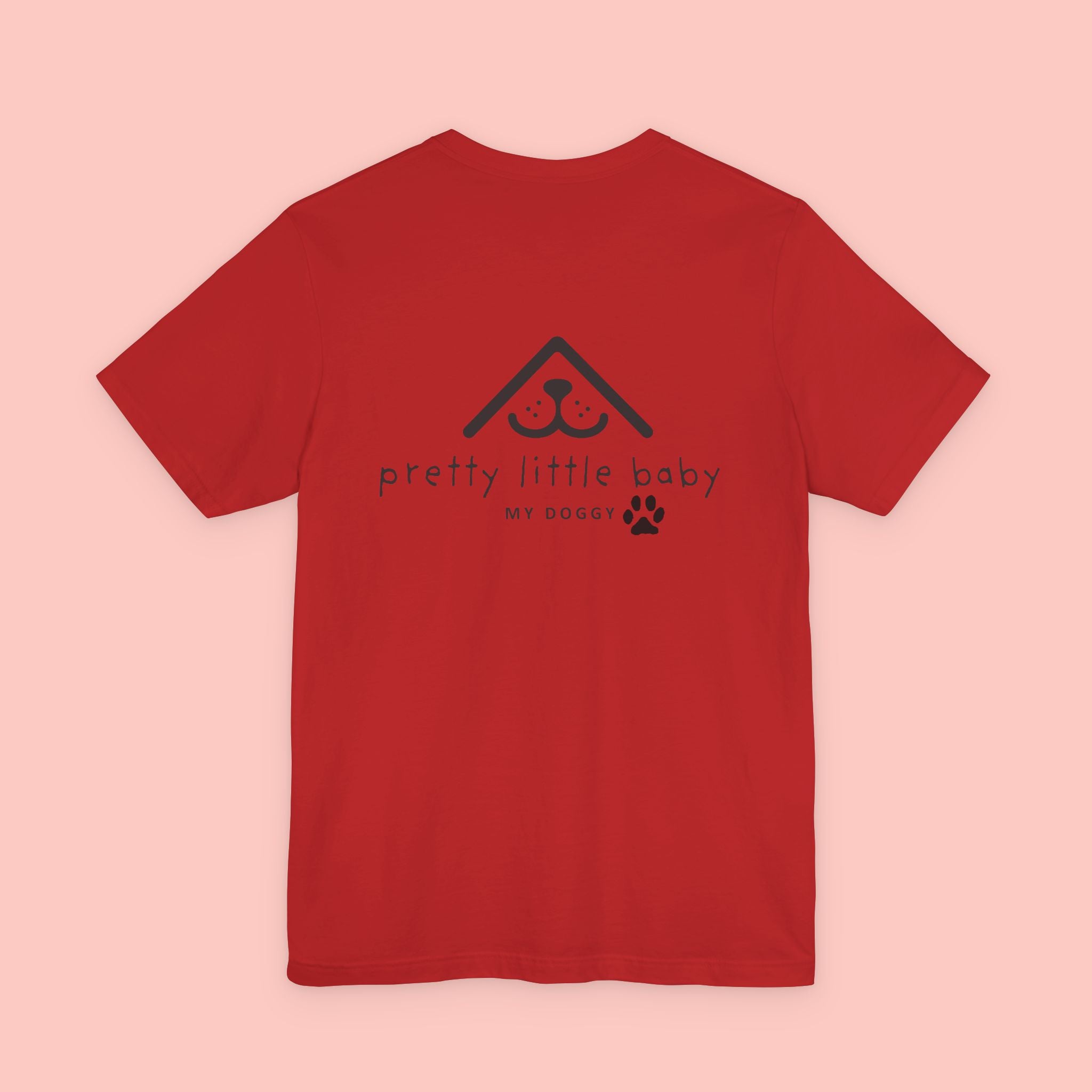 Pretty Little Baby Dog Tee - Cute Paw Print Pet Parent T-Shirt