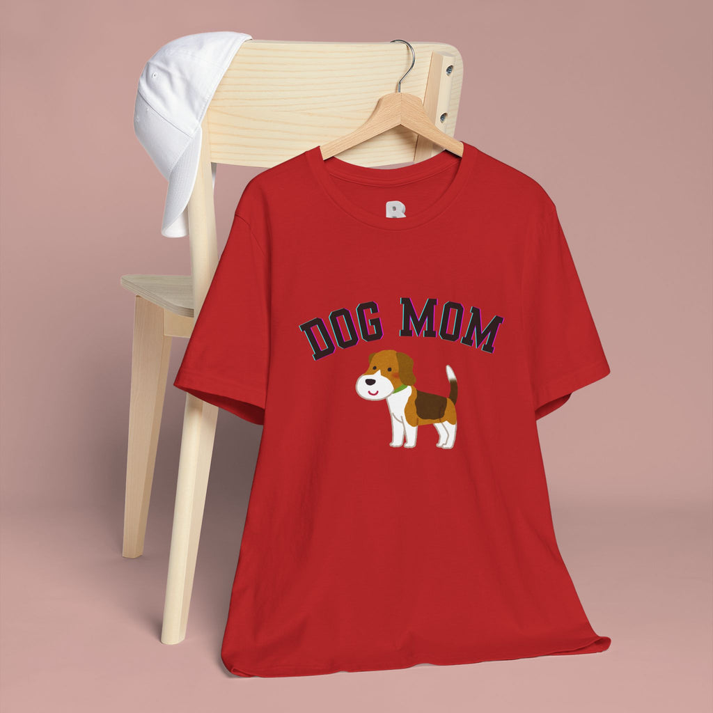 Dog Mom T-Shirt — Cute Beagle Graphic Tee for Dog Lovers