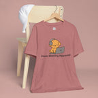 Zoom Meeting Approved Tee — Cute Puppy with Headset Laptop Graphic