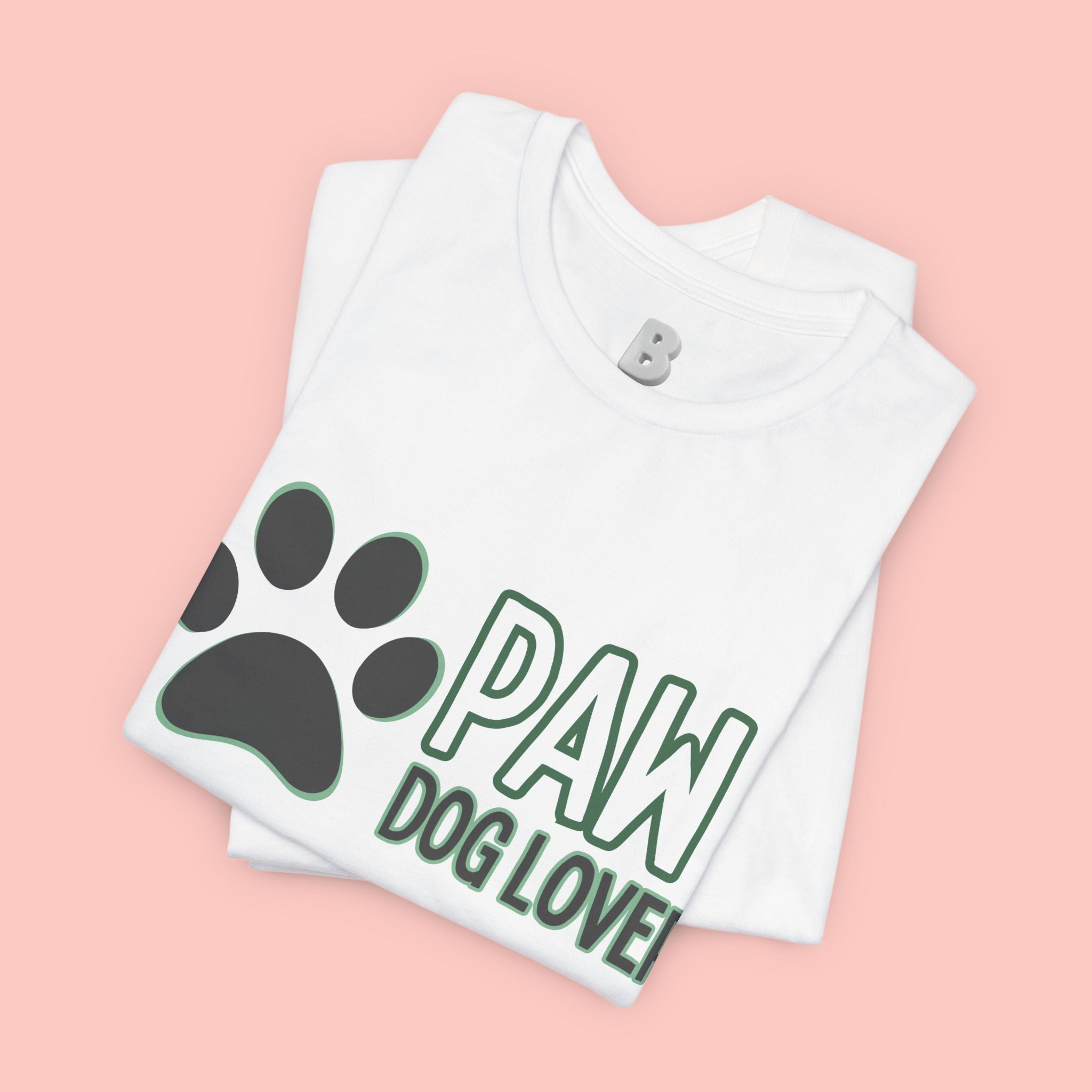 Paw Dog Lover T-Shirt — Cute Paw Print Tee for Dog Owners