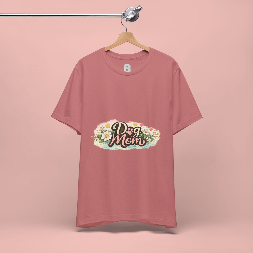 Dog Mom Floral Tee