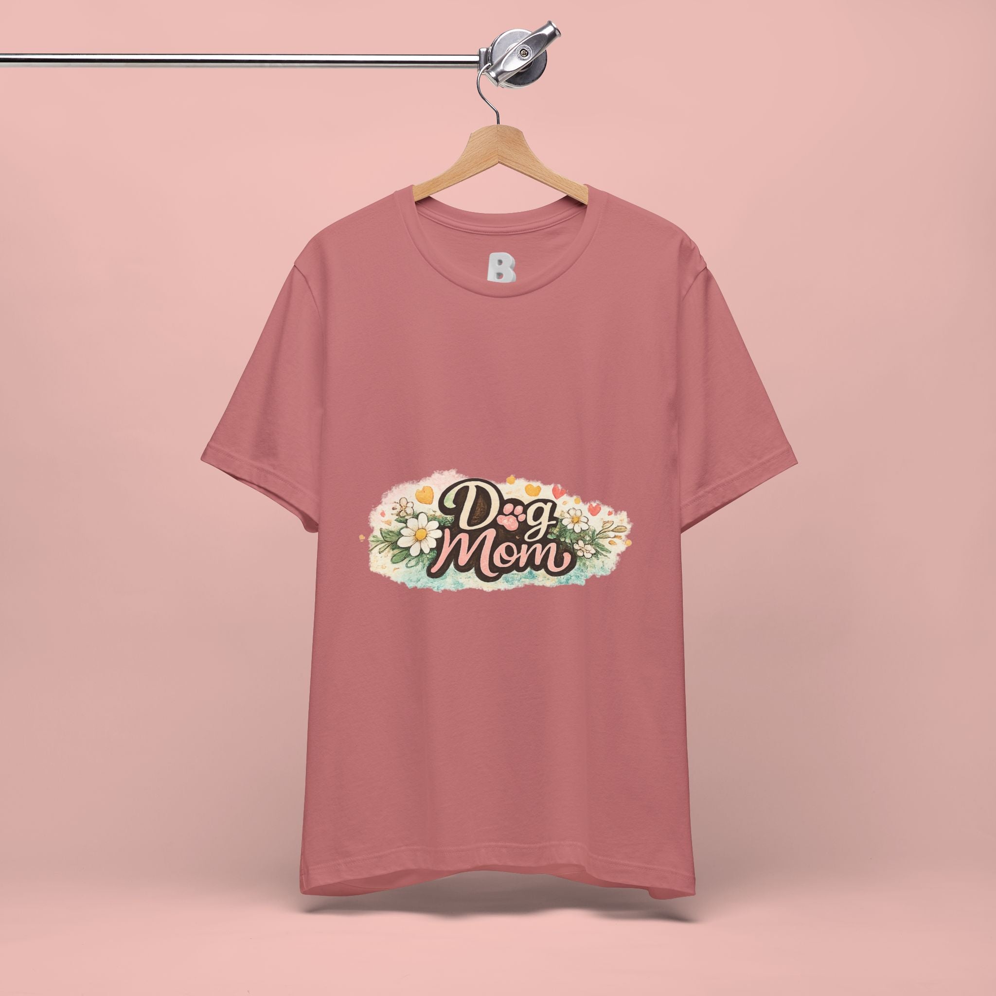 Dog Mom Floral Tee